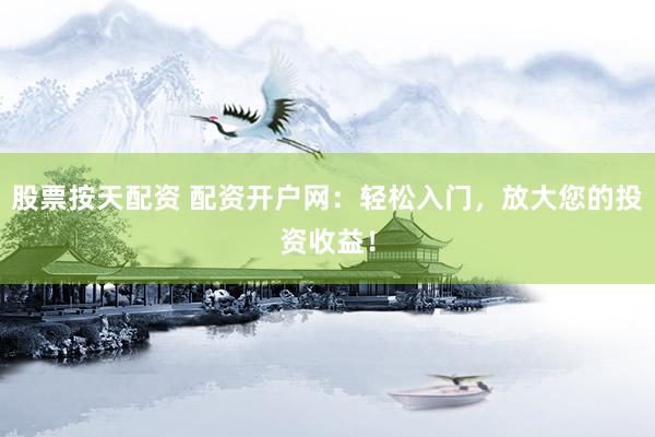 股票按天配资 配资开户网：轻松入门，放大您的投资收益！