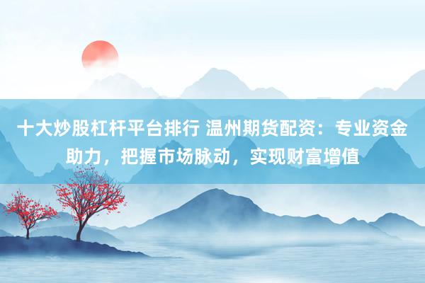 十大炒股杠杆平台排行 温州期货配资：专业资金助力，把握市场脉动，实现财富增值